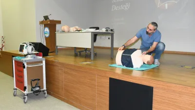 Yozgat Şehir Hastanesi, sağlık personeline yönelik Temel Yaşam Desteği (CPR)