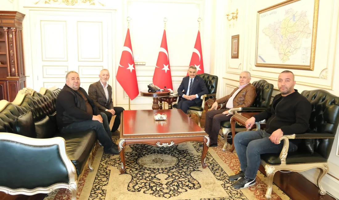Boğazlıyan Motorlu Taşıyıcılar Kooperatifi Başkanı Köksal Kılıçaslan ve Yozgat Esnaf