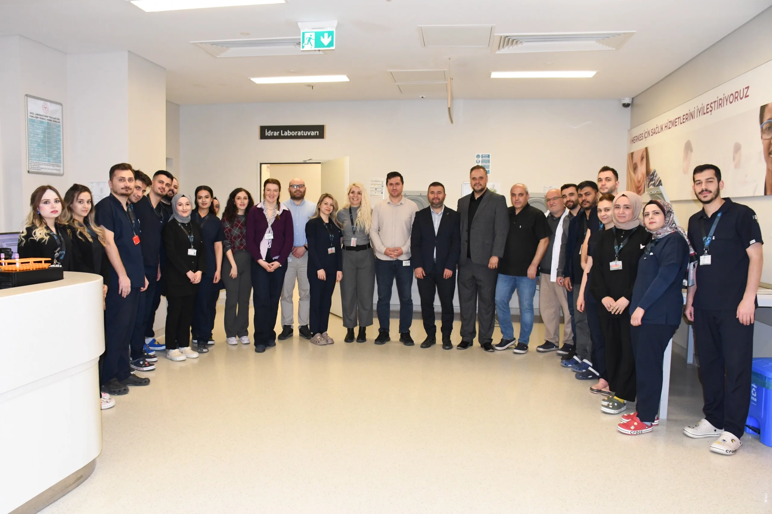 Yozgat Şehir Hastanesi’nde 28 Nisan Laboratuvar Çalışanları Günü kutlandı. Başhekim