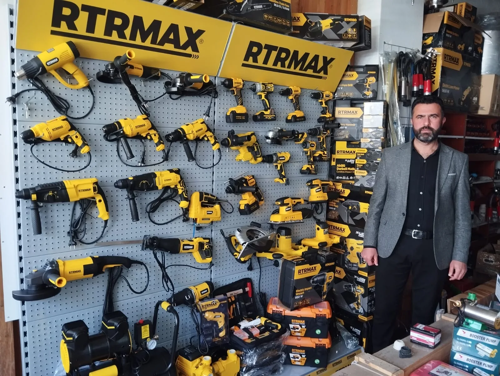 Lider Tarım, RTRMAX teknik hırdavat çeşitlerini satışa sundu. Şirketin sahibi
