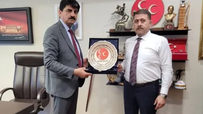 Sırçalı Belediye Başkanı Mustafa Parlak, MHP Genel Başkan Yardımcısı Sadir