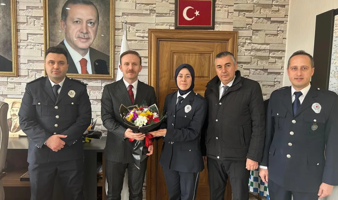 Boğazlıyan Kaymakamı Aydın Yanık, Türk Polis Teşkilatının 180. yılı dolayısıyla
