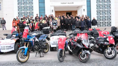 Yozgat’ın doğal güzellikleri, Turizm Haftası kapsamında düzenlenen motor ve ATV