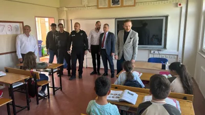 Boğazlıyan Kaymakamı Aydın Yanık, Çakmak Şehit Polis Zafer Mat İlkokulu’nu