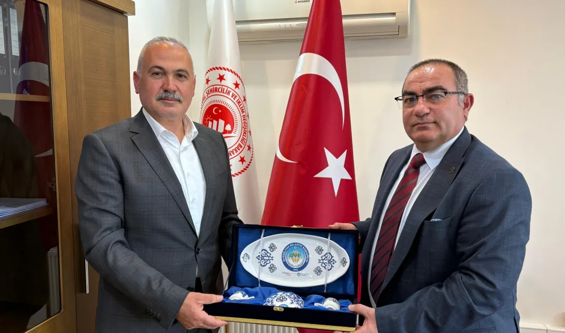 Boğazlıyan Belediye Başkanı Gökhan Coşar, İlbank Kayseri Bölge Müdürü Osman