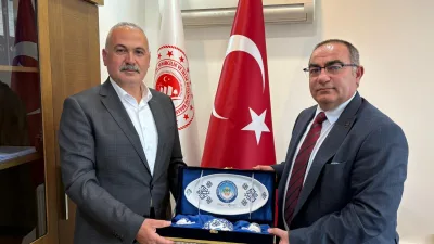 Boğazlıyan Belediye Başkanı Gökhan Coşar, İlbank Kayseri Bölge Müdürü Osman
