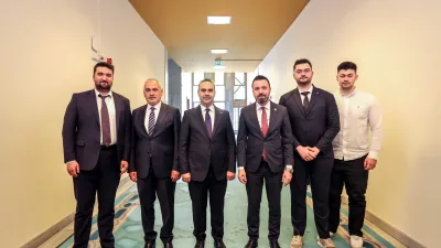 Boğazlıyan Belediye Başkanı Gökhan Coşar, Sanayi ve Teknoloji Bakanı Mehmet