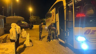 Yozgat’ta 14 ilçede eş zamanlı yapılan huzur uygulamasında 2.246 kişi