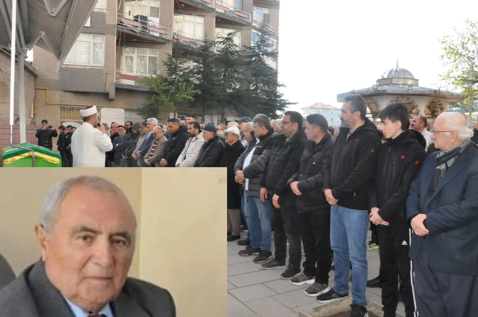 Gazeteci ve emekli öğretmen Doğan Özmen, Salih Paşa Camii’nde kılınan