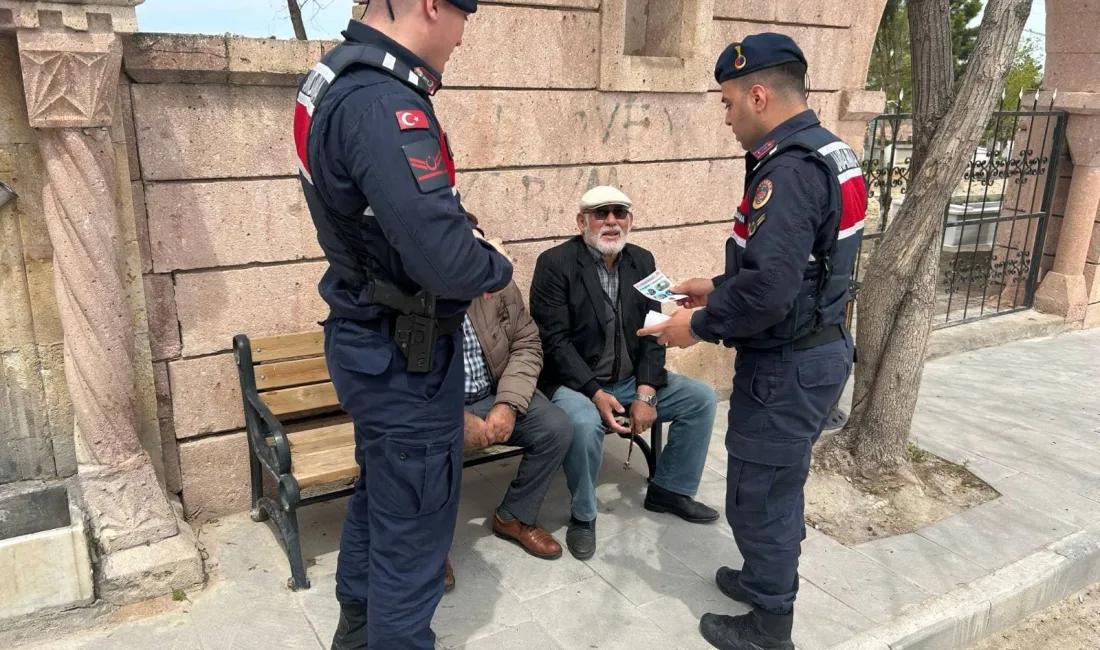 ozgat İl Jandarma Komutanlığı, Boğazlıyan’da vatandaşları hırsızlık ve dolandırıcılığa karşı