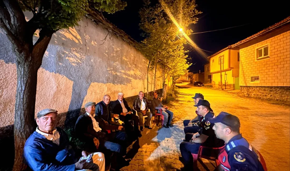 Yozgat Jandarması, Boğazlıyan’da vatandaşları hırsızlık ve dolandırıcılığa karşı bilgilendirdi, “Emeğiniz
