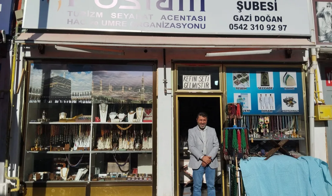 Boğazlıyan’da hizmet veren Ecrin Hac & Umre Malzemeleri, hac ve