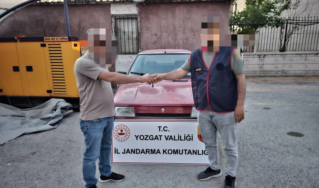 Yozgat’ın Boğazlıyan ilçesinde çalınan araç, güvenlik kameraları sayesinde Aksaray’da bulundu.