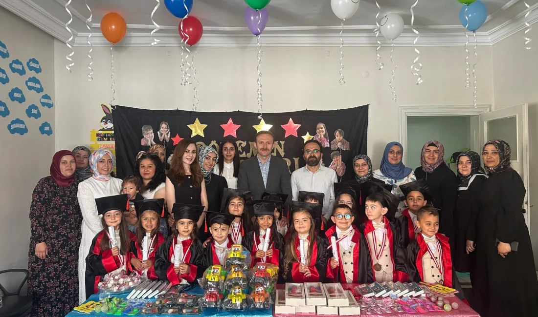 Boğazlıyan Kaymakamı Aydın Yanık, 04-06 yaş Kur’an Kursları karne etkinliğine