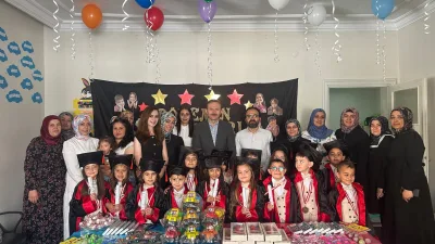 Boğazlıyan Kaymakamı Aydın Yanık, 04-06 yaş Kur’an Kursları karne etkinliğine