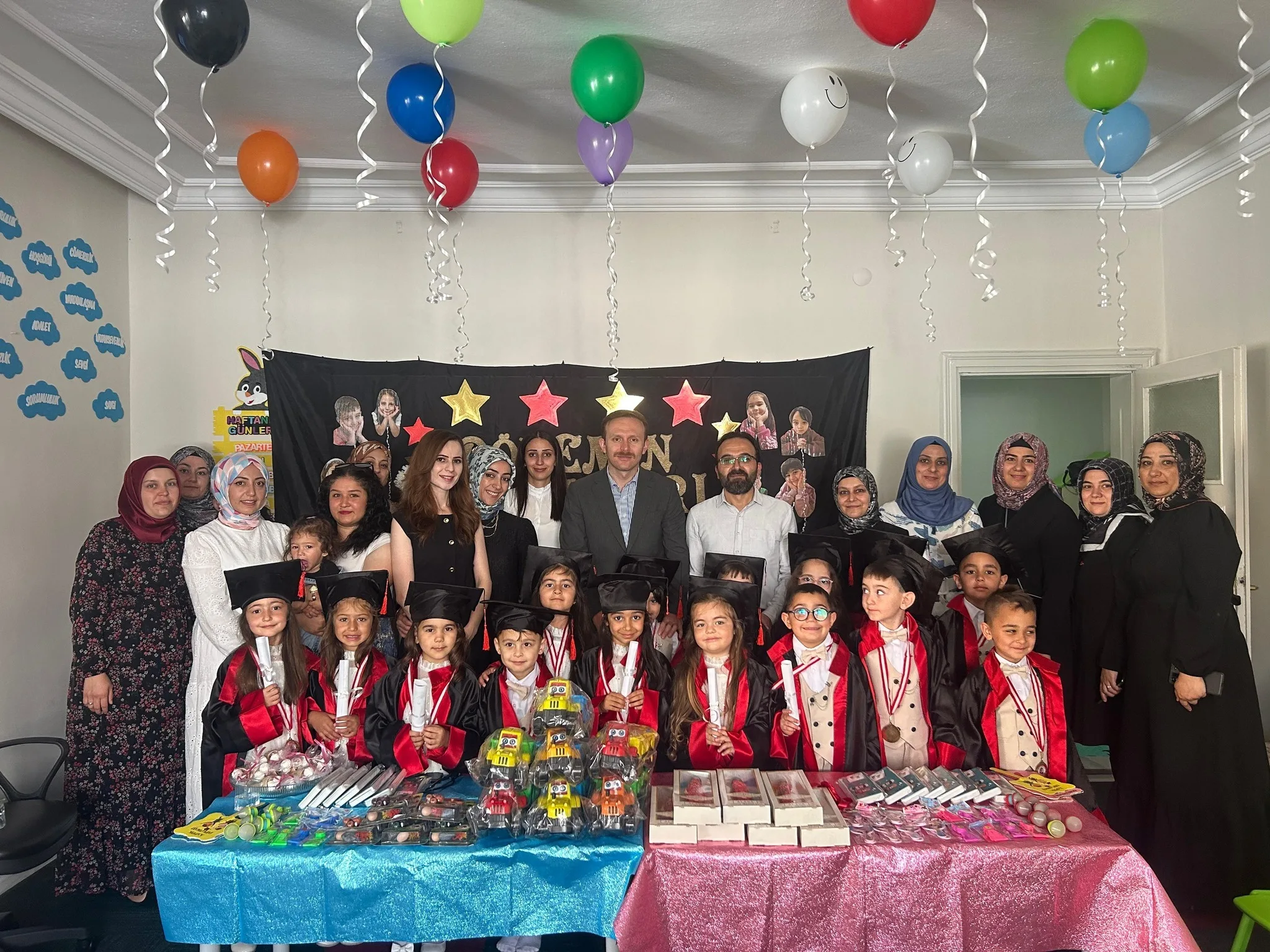 Boğazlıyan Kaymakamı Aydın Yanık, 04-06 yaş Kur’an Kursları karne etkinliğine