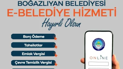 Boğazlıyan Belediyesi, e-belediye hizmetiyle vatandaşlara vergi ödemelerinden emlak işlemlerine kadar
