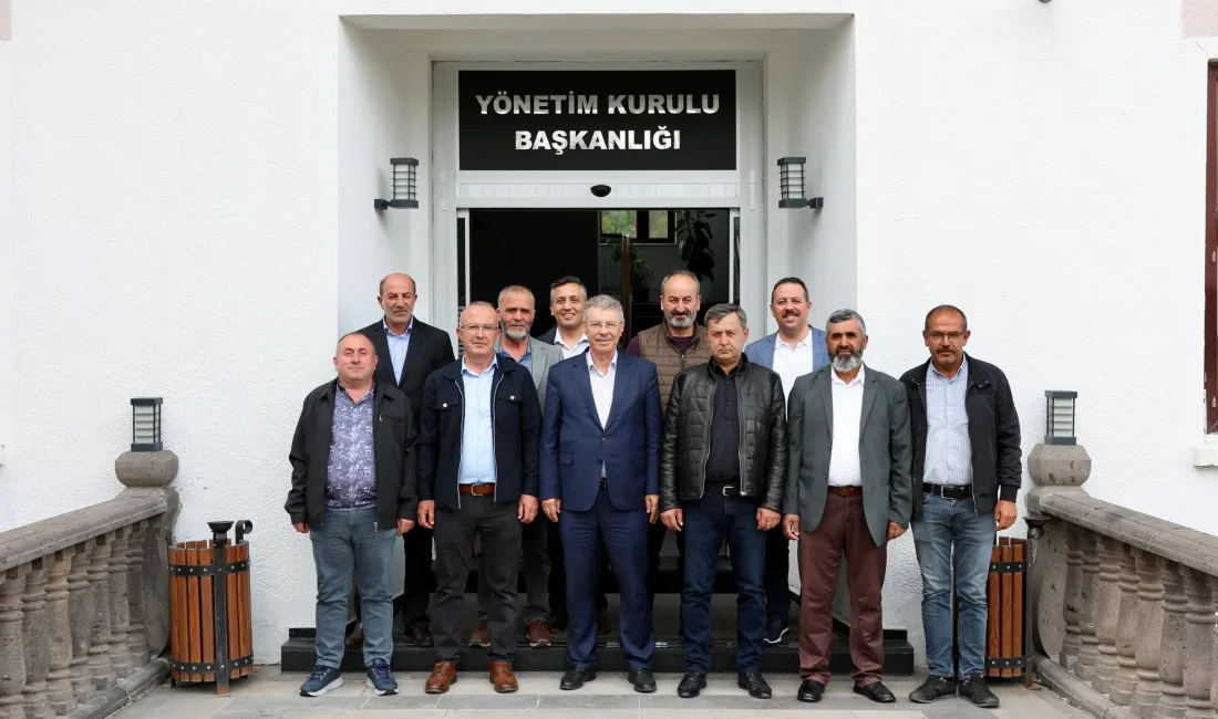 Kayseri Pancar Ekicileri Kooperatifi Başkanı Hüseyin Akay, Boğazlıyan, Felahiye, Devecipınar,