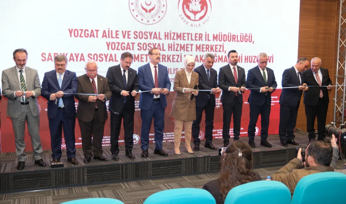 Yozgat’ta Aile ve Sosyal Hizmetler Bakanlığı tarafından yapımı tamamlanan dört