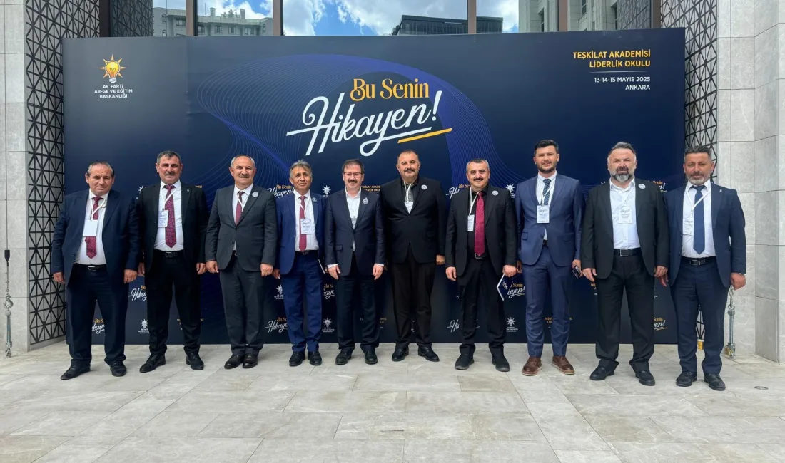 Hacı Yıldırım, AK Parti Teşkilat Akademisi Liderlik Okulu programında parti