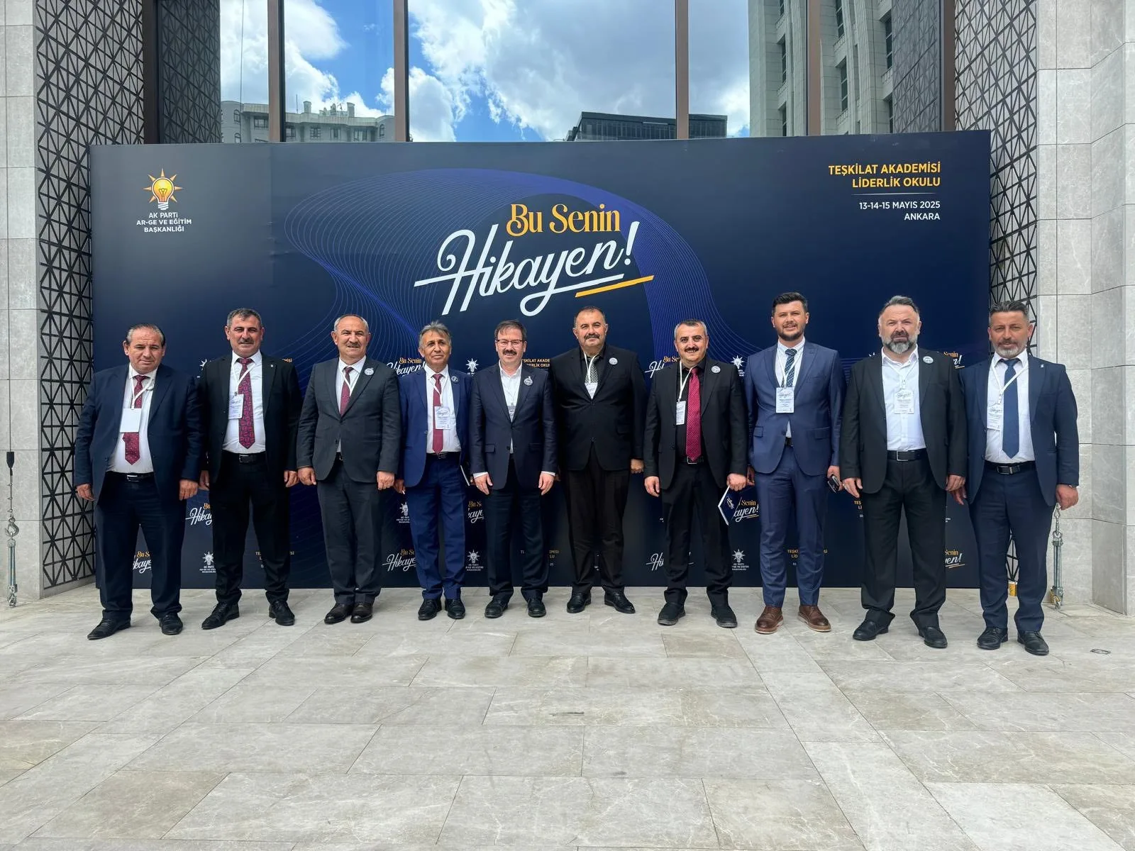 Hacı Yıldırım, AK Parti Teşkilat Akademisi Liderlik Okulu programında parti
