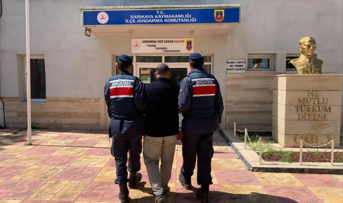 Sarıkaya’da uyuşturucu madde bulundurmak suçundan aranan ve hakkında kesinleşmiş hapis