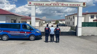 Yozgat’ın Sorgun ilçesinde, hakkında 3 yıl kesinleşmiş hapis cezası bulunan