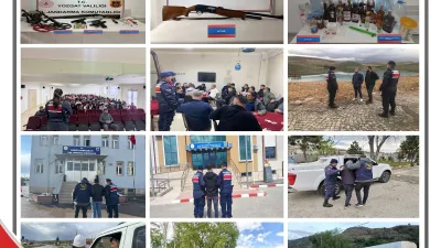 Yozgat İl Jandarma Komutanlığı, Mayıs 2025’te asayiş, kaçakçılık, siber suçlar