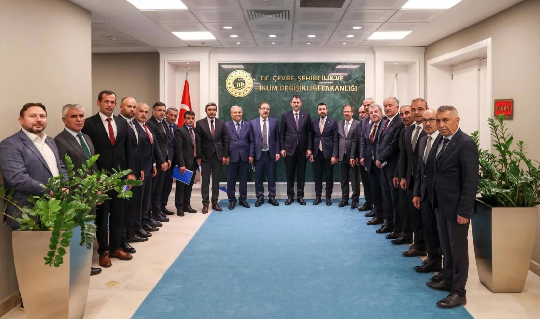 AK Parti Yozgat heyeti, Çevre, Şehircilik ve İklim Değişikliği Bakanı
