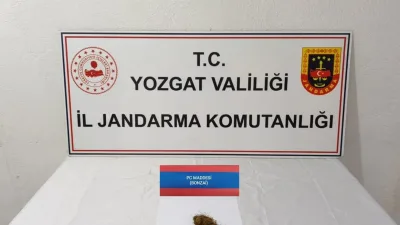 Yozgat’ın Sorgun ilçesinde jandarma ekipleri, uyuşturucu madde getireceği bilgisi üzerine