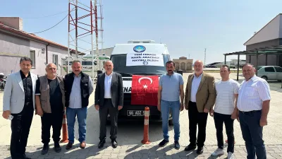 Başkan Gökhan Coşar, hemşehrilerin zor günlerinde yanında olmak için araç