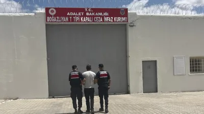 Boğazlıyan ilçesinde, hakkında uyuşturucu madde bulundurmak suçundan kesinleşmiş hapis cezası