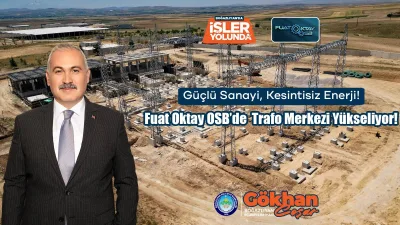 Boğazlıyan OSB’de trafo merkezi inşaatı hızla ilerliyor, enerji kapasitesi ve