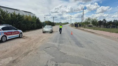Yozgat İl Jandarma Komutanlığı Trafik Jandarması, “Özel Trafik Denetimi” kapsamında