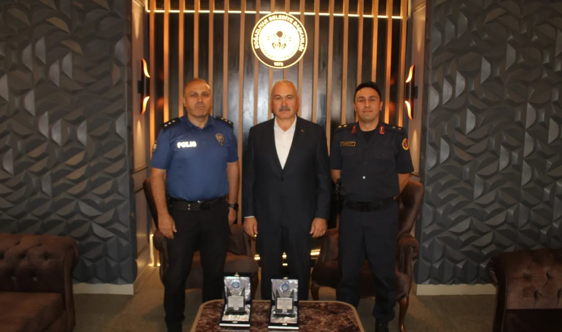 Boğazlıyan Belediye Başkanı Gökhan Coşar, tayini çıkan İlçe Emniyet Müdürü