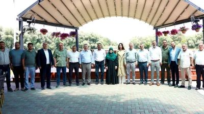 AK Parti Boğazlıyan İlçe Başkanı Hacı Yıldırım ve yönetimi, Kayseri