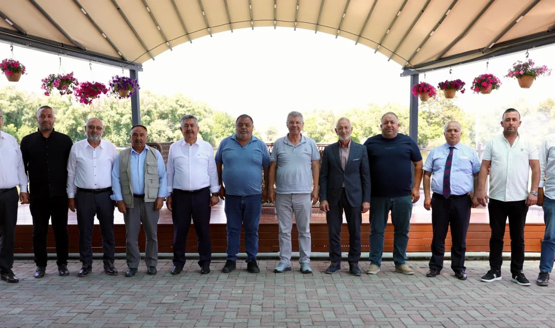 Boğazlıyan Motorlu Yük Taşıma Kooperatifi heyeti, Kayseri Şeker yöneticilerine genel
