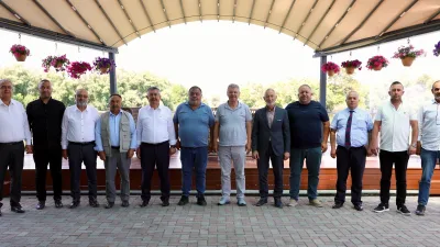 Boğazlıyan Motorlu Yük Taşıma Kooperatifi heyeti, Kayseri Şeker yöneticilerine genel