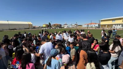 Boğazlıyan Yaz Spor Okulu açılışında Başkan Gökhan Coşar, çocuklarla bir