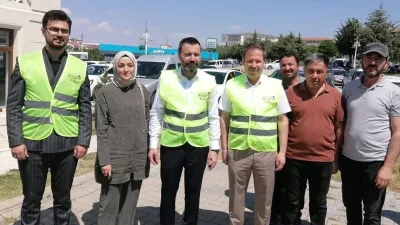 AK Parti Yozgat Milletvekili Süleyman Şahan ve teşkilat üyeleri, Bozok