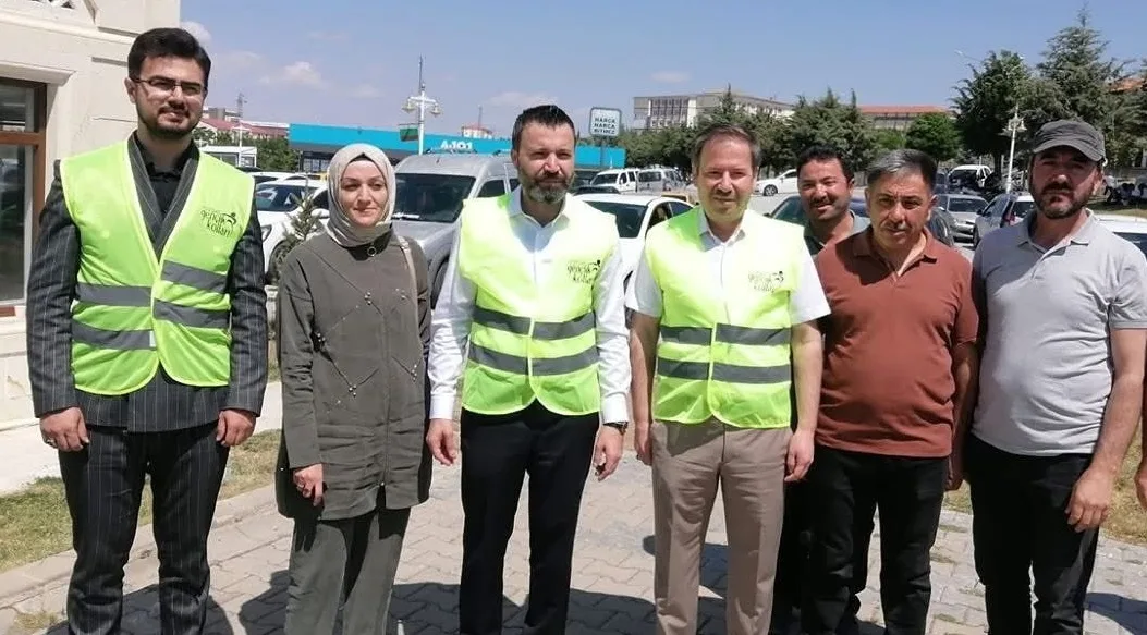 AK Parti Yozgat Milletvekili Süleyman Şahan ve teşkilat üyeleri, Bozok