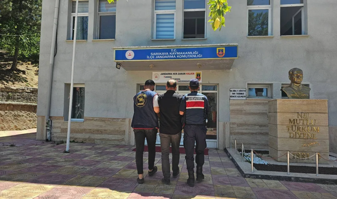 Yozgat’ta hakkında 4 yıl 2 ay kesinleşmiş hapis cezası bulunan