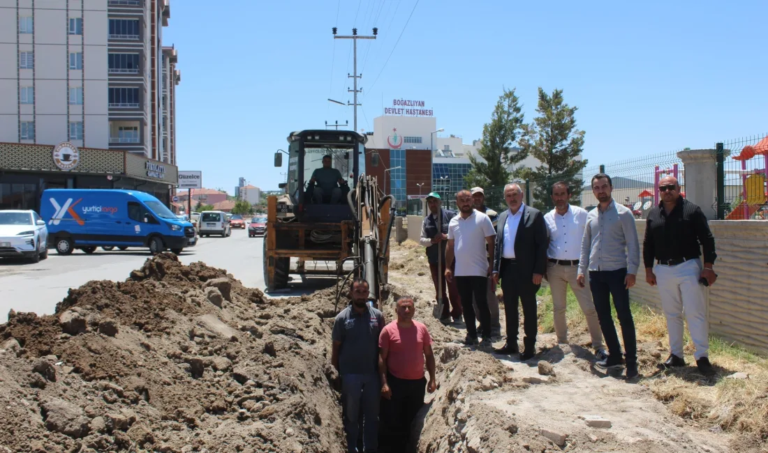 Boğazlıyan Belediye Başkanı Gökhan Coşar, ilçede altyapı ve üstyapı çalışmalarının