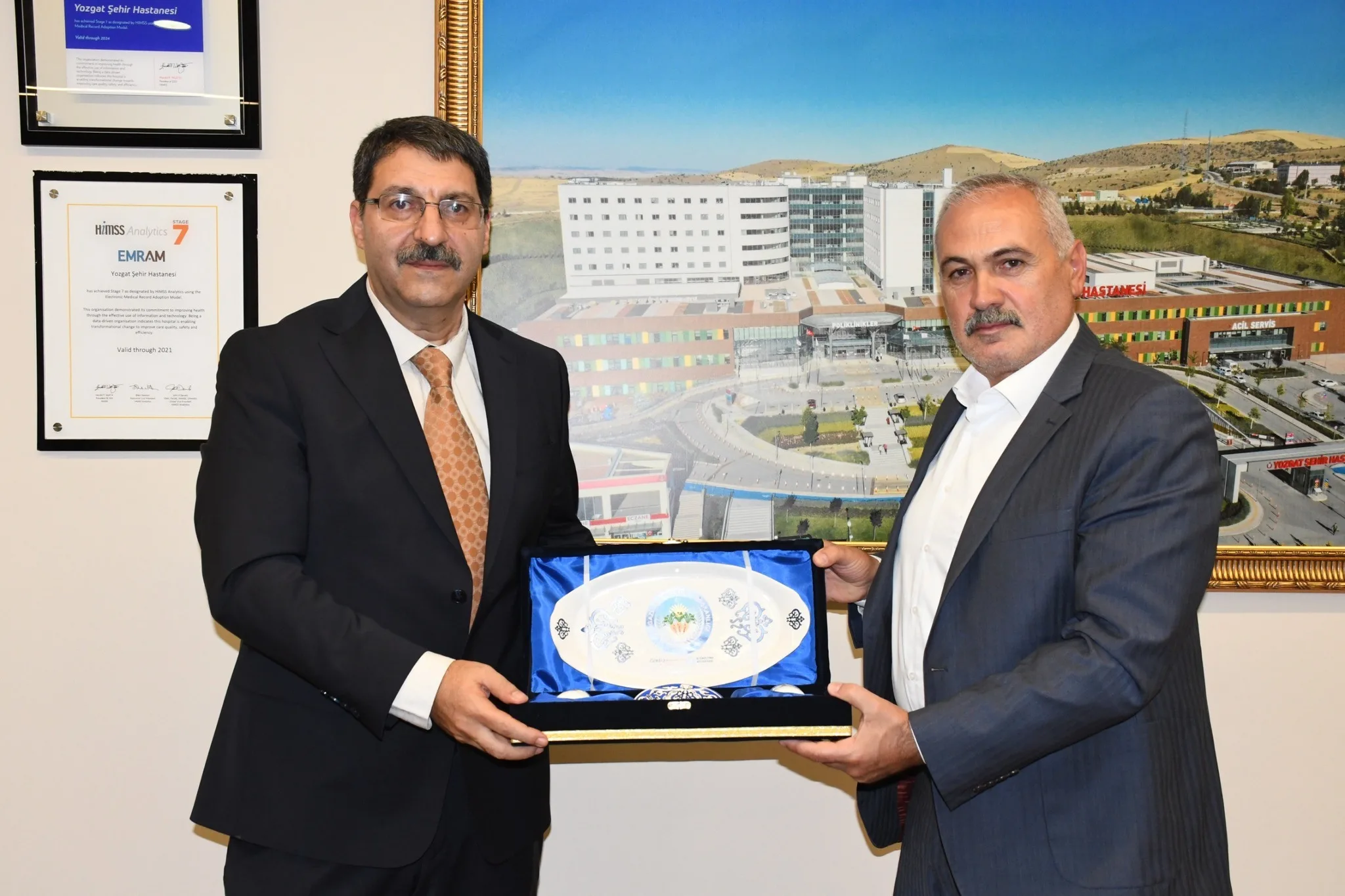 Boğazlıyan Belediye Başkanı Gökhan Coşar, Yozgat Şehir Hastanesi Başhekimi Op.