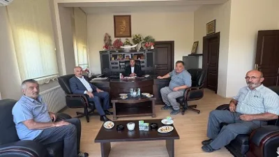 Boğazlıyan Belediye Başkanı Gökhan Coşar, Karayolu Yük Taşıma Kooperatifi Başkanı