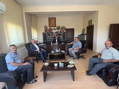 Boğazlıyan Belediye Başkanı Gökhan Coşar, Karayolu Yük Taşıma Kooperatifi Başkanı