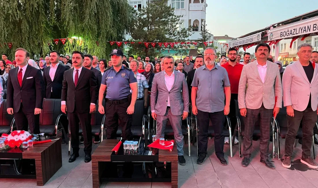 AK Parti Boğazlıyan İlçe Başkanı Hacı Yıldırım, 15 Temmuz Demokrasi