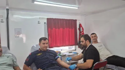 Jandarma personelinden anlamlı katkı: Boğazlıyan’da düzenlenen kan bağışı kampanyasına destek
