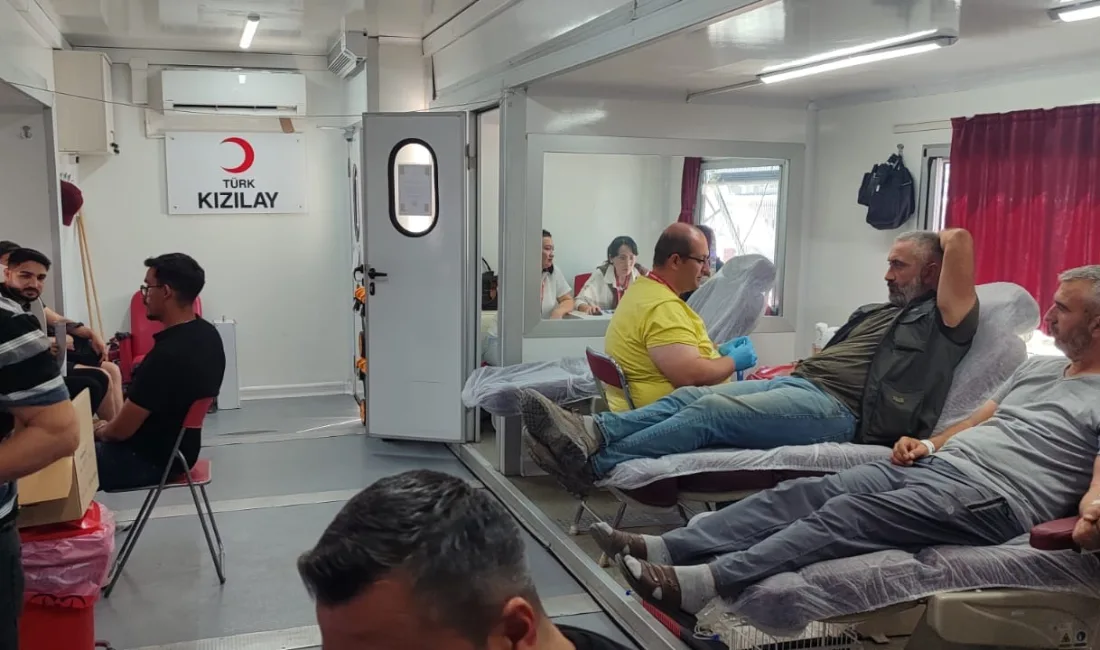 Yozgat Kızılay Şubesi, 21-31 Temmuz tarihlerinde Boğazlıyan’da kan bağışı kampanyası