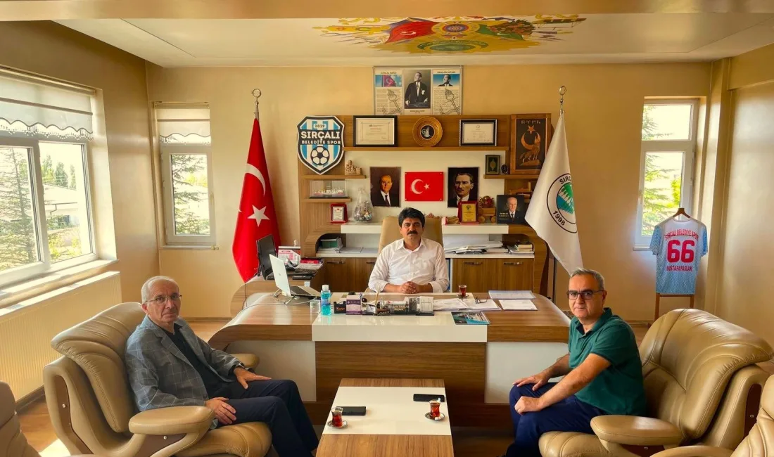 Sırçalı Belediye Başkanı Mustafa Parlak, Yozgat Belediye Başkanı Dr. Kazım